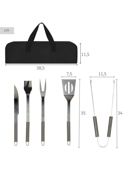 Étui à ustensiles de barbecue