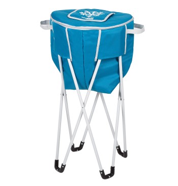 Glacière portable pliable avec support pour le camping