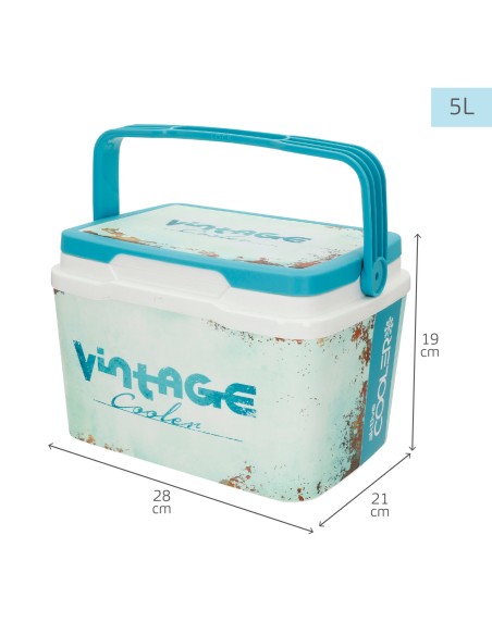 Réfrigérateur portable rigide classique de 5 litres