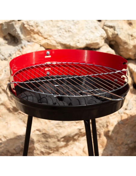 Barbecue rond au charbon de bois de Aktive